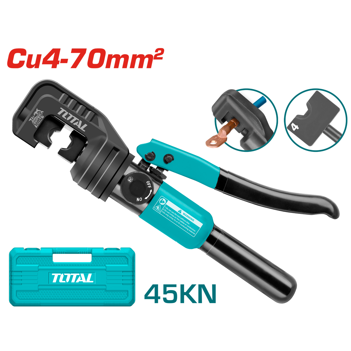 Hydraulic Crimping Tool 4-70mm2 – Total Tools Online