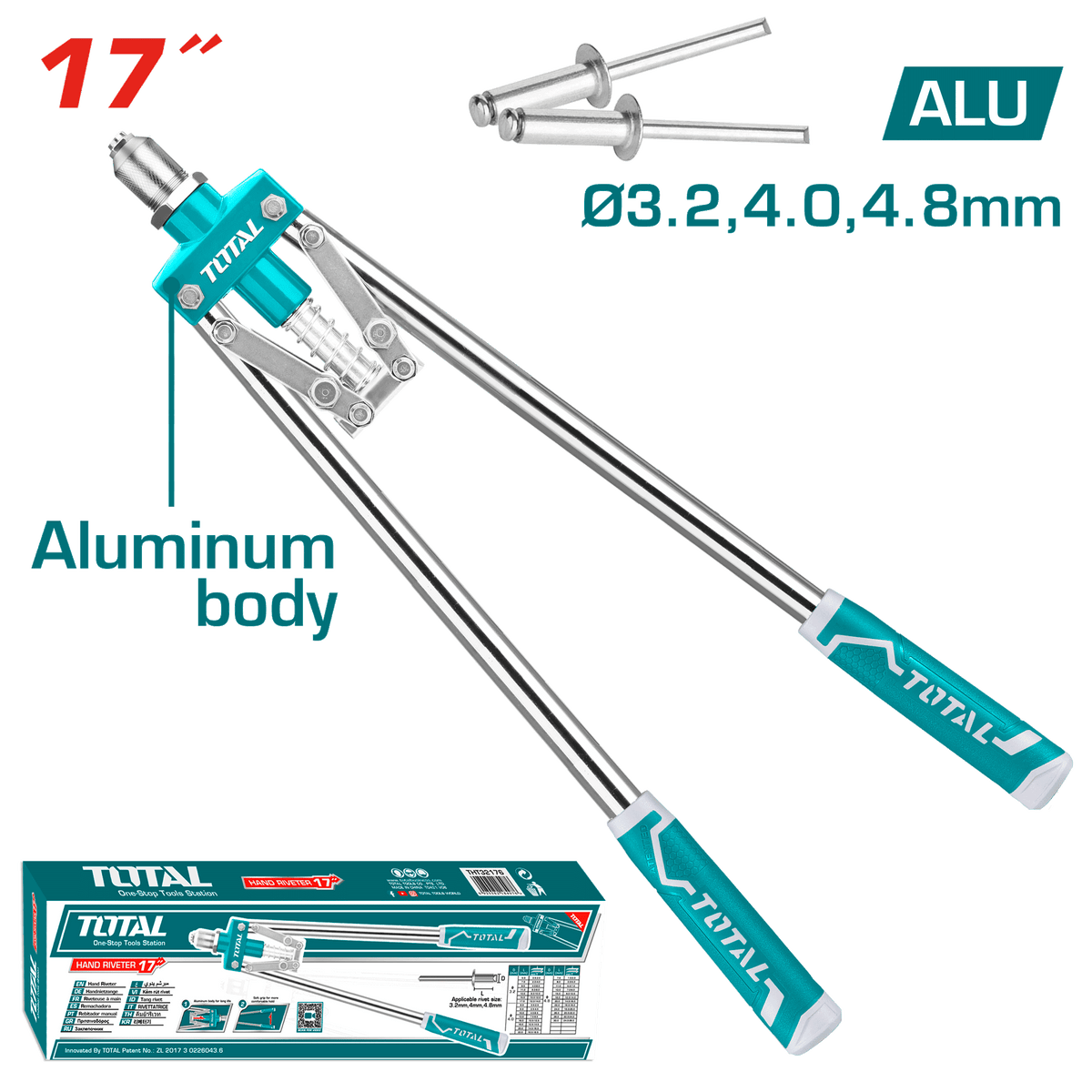 Hand Riveter (420mm, 17