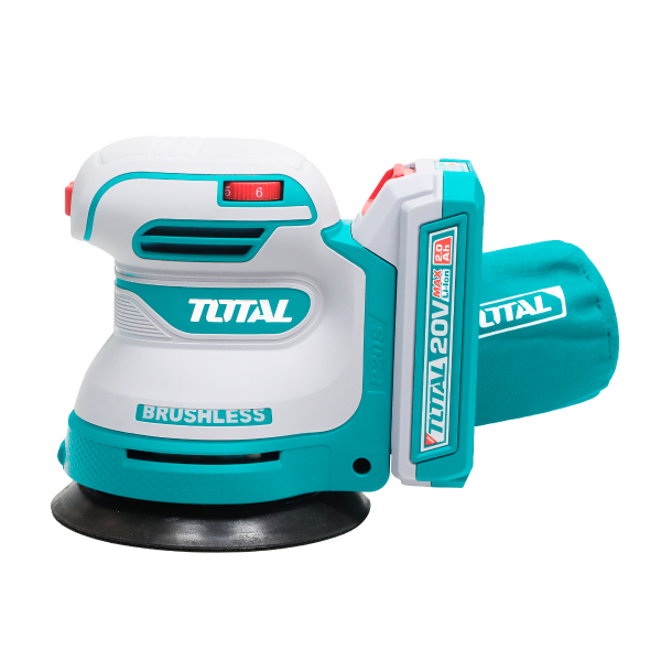 Lithium-Ion Random Orbit Sander 20V 125mm TROSLI2002 – Total Tools