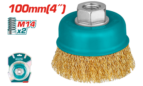 Wire cup brush 100mm M14 TAC31041