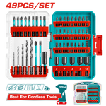 49 Pcs impact screwdriver bits set TACSDL24906