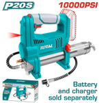 Cordless grease gun 10 000psi TGGLI2010