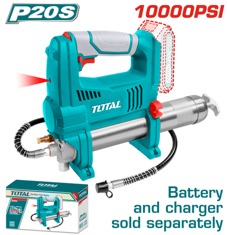 Cordless grease gun 10 000psi TGGLI2010