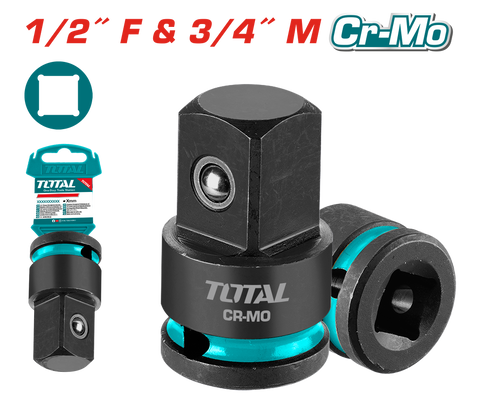 Impact socket adapter 1/2"(F) X 3/4"(M) THIAD1234