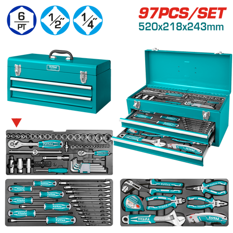 97 Pcs Tool Chest Set THPTCS70971