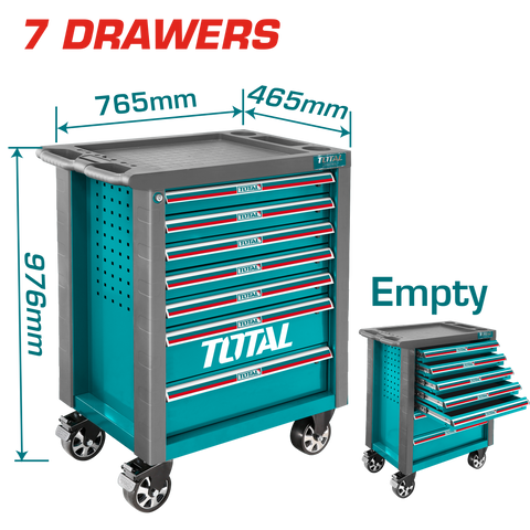 Roller cabinet 7 Drawer THRC01071