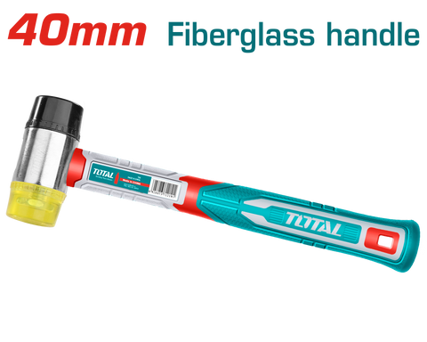 Rubber and plastic hammer 40mm THRUH6940