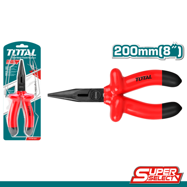 Insulated Long Nose Plier 200mm THTIP381 – Total Tools Online