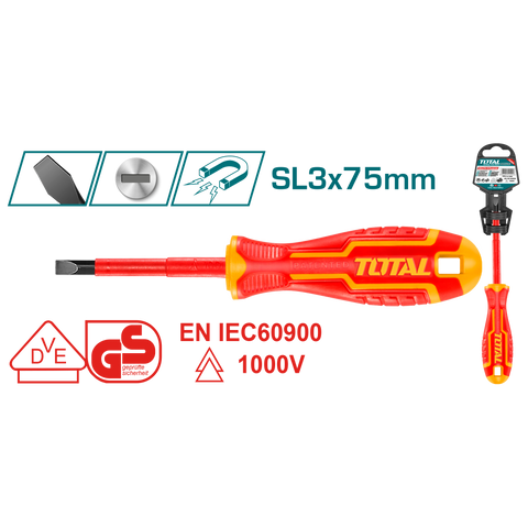 Insulated Screwdriver (SL3.0×75) THTIS3075