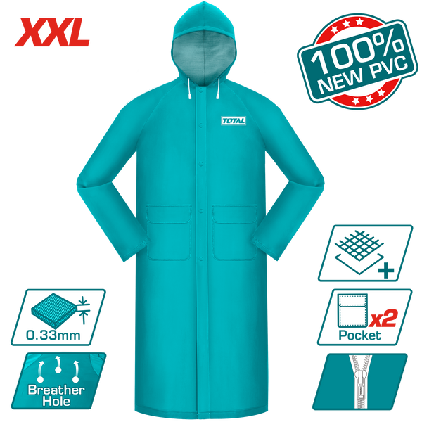 Rain Coat (XXL) THTRC031.XXL – Total Tools Online
