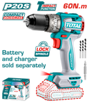 Lithium-Ion compact brushless impact drill 60Nm 13mm TIDLI206021