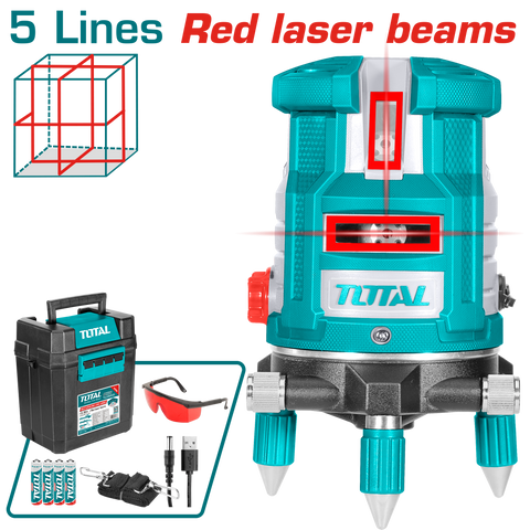 Self-leveling line laser(Red laser beams) TLL306505