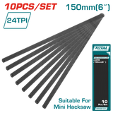 Mini Hacksaw Blade 150mm 6” TMHSB1501