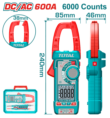 DC/AC clamp meter AC/DC 600A TMT766002