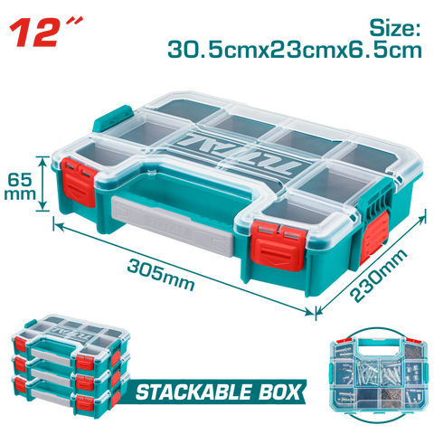Plastic Organizer 12" TPBX1121