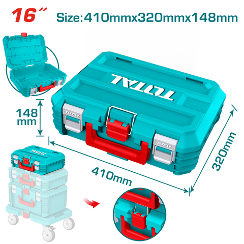 16" Stackable Tool Box TPBXS101