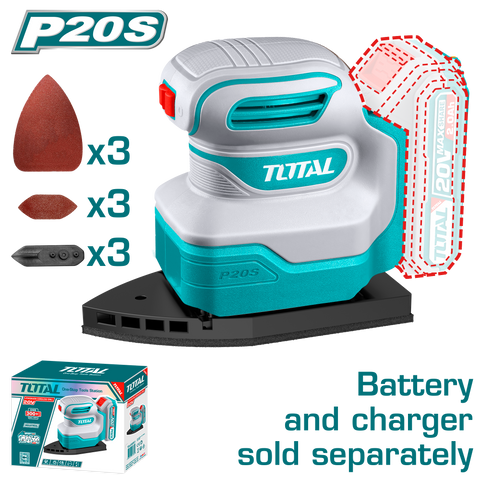 Cordless palm sander 20V TPSLI2014