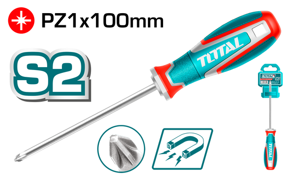 Pozidriv screwdriver TSDPZ1100 – Total Tools Online