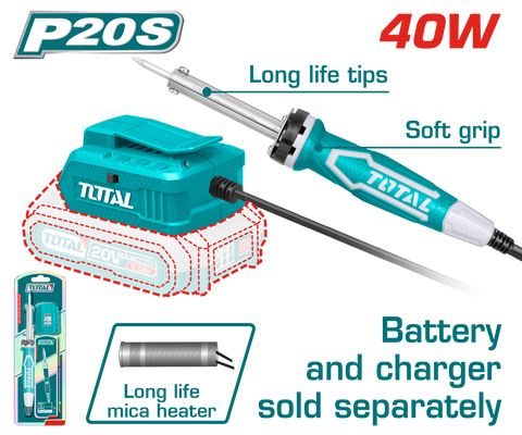 Cordless soldering iron 40W TSILI2001