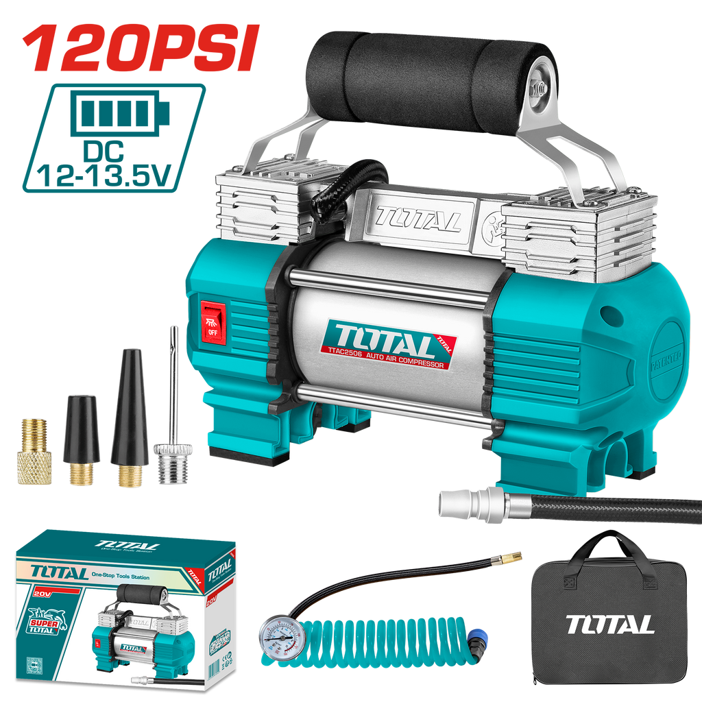 Auto air compressor TTAC2506 – Total Tools Online