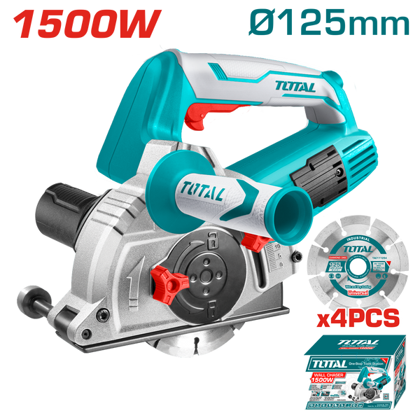 Wall Chaser 1500w 125mm TWLC1256 – Total Tools Online