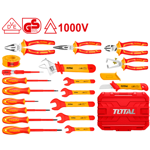 19PCS Insulated Hand Tools Set THKITH1901