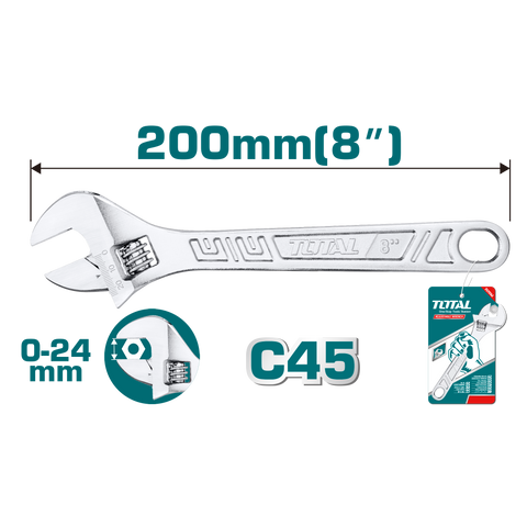 Adjustable Wrench (200mm) THT101083